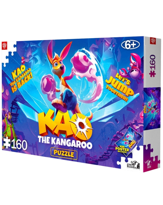 Good Loot Kids: Kao The Kangaroo - Kao is Back Puzzles - 160 in the group Sport, leisure & Hobby / Hobby / Puzzle at TP E-commerce Nordic AB (C94072)