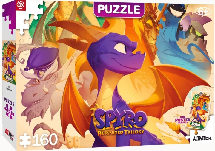 Good Loot Kids: Spyro Reignited Trilogy Heroes Puzzles - 160 in the group Sport, leisure & Hobby / Hobby / Puzzle at TP E-commerce Nordic AB (C94074)