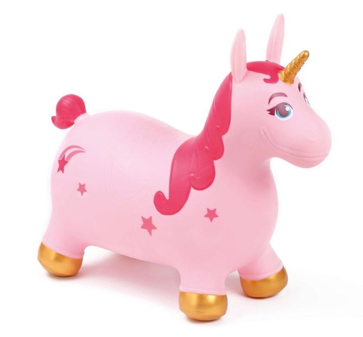 LUDI Jumping animal - Unicorn - (LU90040) in the group TOYS, KIDS & BABY PRODUCTS / Baby toys / stuffed animals at TP E-commerce Nordic AB (C94116)