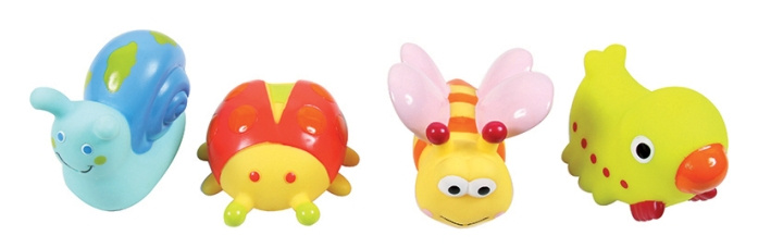 LUDI Bath animals - Insects - (LU2220) in the group TOYS, KIDS & BABY PRODUCTS / Baby Gadgets / Bath at TP E-commerce Nordic AB (C94135)