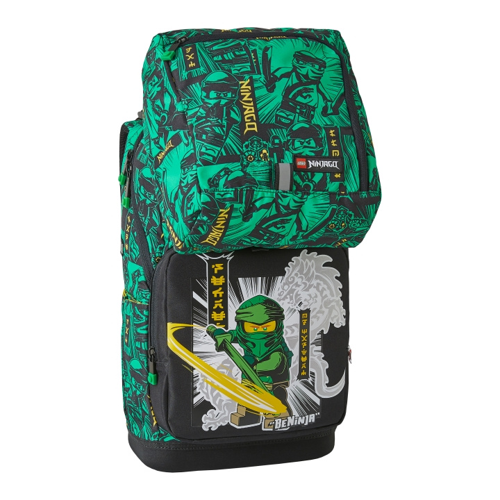 LEGO School LEGO - Optimo Starter School Bag - Ninjago Green (20238-2301) in the group TOYS, KIDS & BABY PRODUCTS / Travel / Bags for kids / Backpacks at TP E-commerce Nordic AB (C94150)