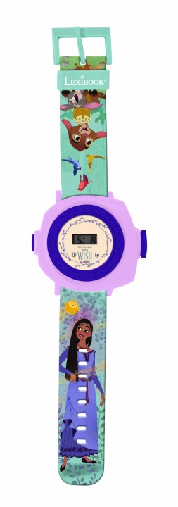 Lexibook Disney Wish digital projection watch (DMW050WI) in the group TOYS, KIDS & BABY PRODUCTS / Toys / Electronics & Media / Other Electronics & Media at TP E-commerce Nordic AB (C94163)