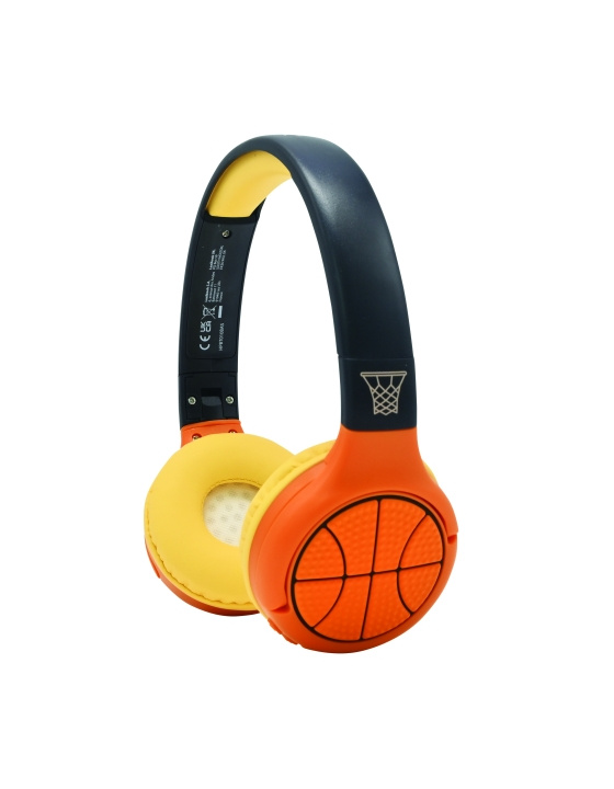 Lexibook 2-in-1 Basketball Bluetooth Headphones (HPBT010BA) in the group HOME ELECTRONICS / Audio & Picture / Headphones & Accessories / Headphones at TP E-commerce Nordic AB (C94168)