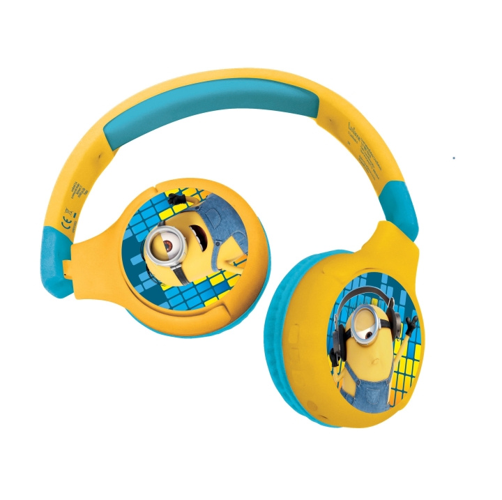 Lexibook Minions 2 in 1 Bluetooth® Headphones (HPBT010DES) in the group HOME ELECTRONICS / Audio & Picture / Headphones & Accessories / Headphones at TP E-commerce Nordic AB (C94169)