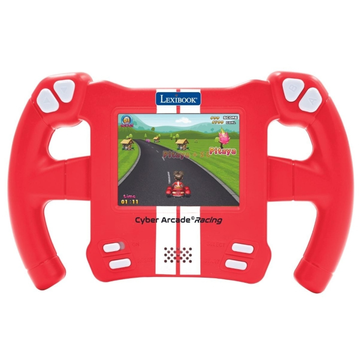 Lexibook Steering wheel-shaped console (JL3150) in the group TOYS, KIDS & BABY PRODUCTS / Toys / Electronics & Media / Interactive toys at TP E-commerce Nordic AB (C94176)