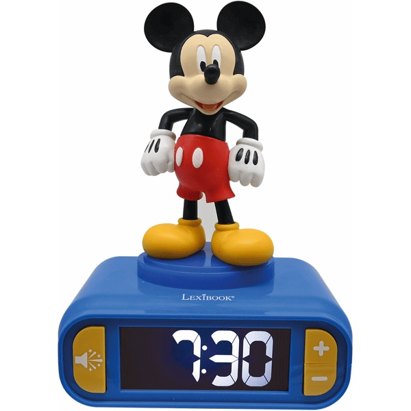 Lexibook Mickey 3D Digital alarm clock & Night light (RL800MCH) in the group HOME, HOUSEHOLD & GARDEN / Watches & Counters / Alarmclocks at TP E-commerce Nordic AB (C94189)