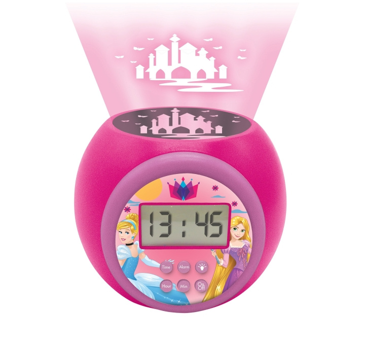 Lexibook Disney Princess Projector alarm clock (RL977DP) in the group HOME, HOUSEHOLD & GARDEN / Watches & Counters / Alarmclocks at TP E-commerce Nordic AB (C94191)