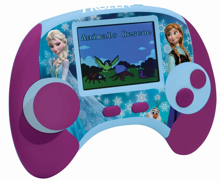 Lexibook Frozen Educational handheld bilingual console with LCD screen (JCG100FZi1) in the group TOYS, KIDS & BABY PRODUCTS / Toys / Electronics & Media / Interactive toys at TP E-commerce Nordic AB (C94206)