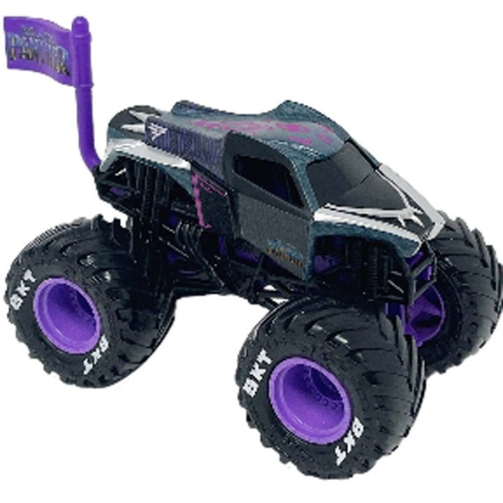 Monster Jam 1:64 Marvel Single - Black Panther (6071335) in the group TOYS, KIDS & BABY PRODUCTS / Toys / Toy cars at TP E-commerce Nordic AB (C94212)