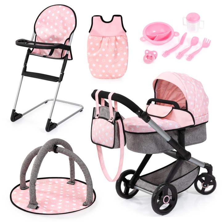 Bayer Dolls pram Xeo deluxe set (17030AB) in the group TOYS, KIDS & BABY PRODUCTS / Toys / Docks & Accessories at TP E-commerce Nordic AB (C94221)