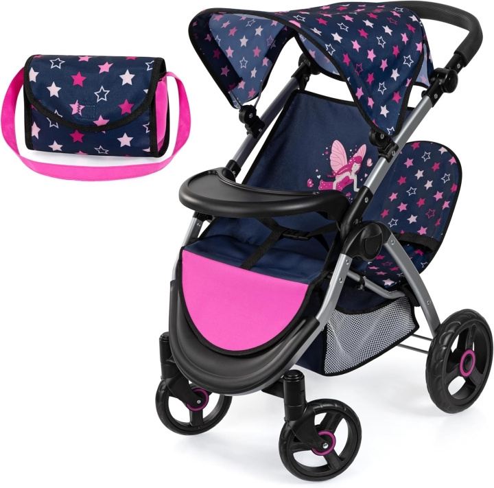 Bayer Dolls Pram Twin Star (39416AA) in the group TOYS, KIDS & BABY PRODUCTS / Toys / Docks & Accessories at TP E-commerce Nordic AB (C94228)