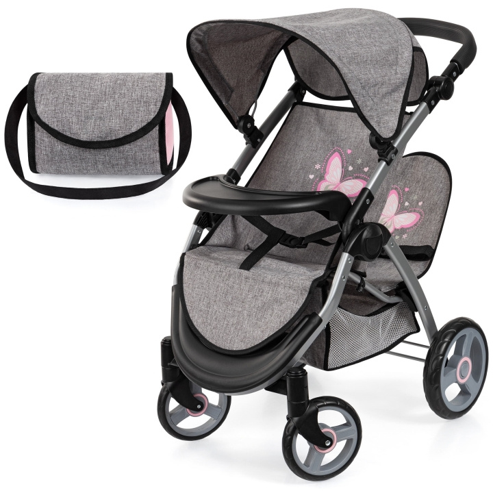 Bayer Dolls Pram Twin Star (39433AA) in the group TOYS, KIDS & BABY PRODUCTS / Toys / Docks & Accessories at TP E-commerce Nordic AB (C94229)