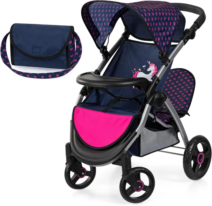 Bayer Dolls Pram Twin Star (39454AA) in the group TOYS, KIDS & BABY PRODUCTS / Toys / Docks & Accessories at TP E-commerce Nordic AB (C94230)