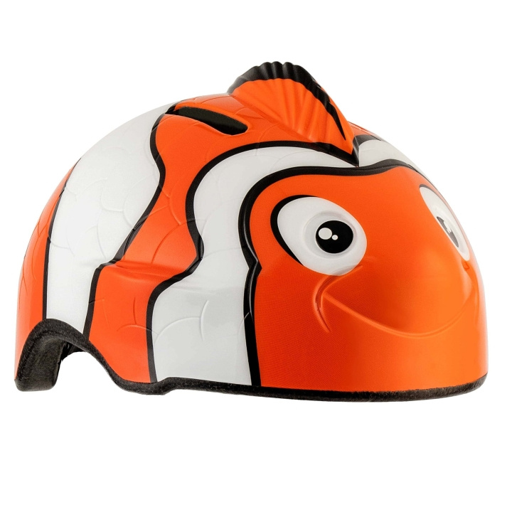 Crazy Safety Fish Bicycle Helmet - Orange (49-55cm49-55cm) (102001-01) in the group Sport, leisure & Hobby / Sports equipment / Bicycle accessories / Helmets at TP E-commerce Nordic AB (C94258)