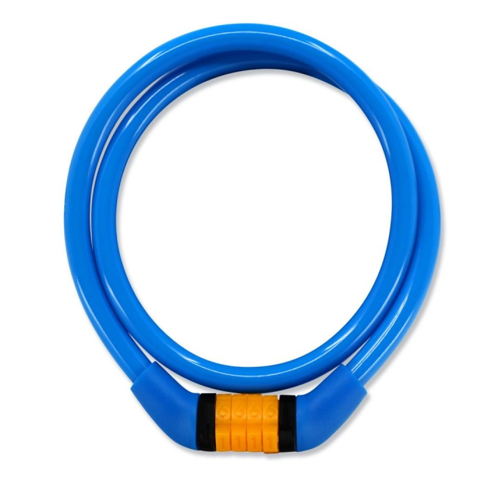 Crazy Safety Code Lock - Blue (210103-10) in the group Sport, leisure & Hobby / Sports equipment / Bicycle accessories / Other bike accessories at TP E-commerce Nordic AB (C94271)