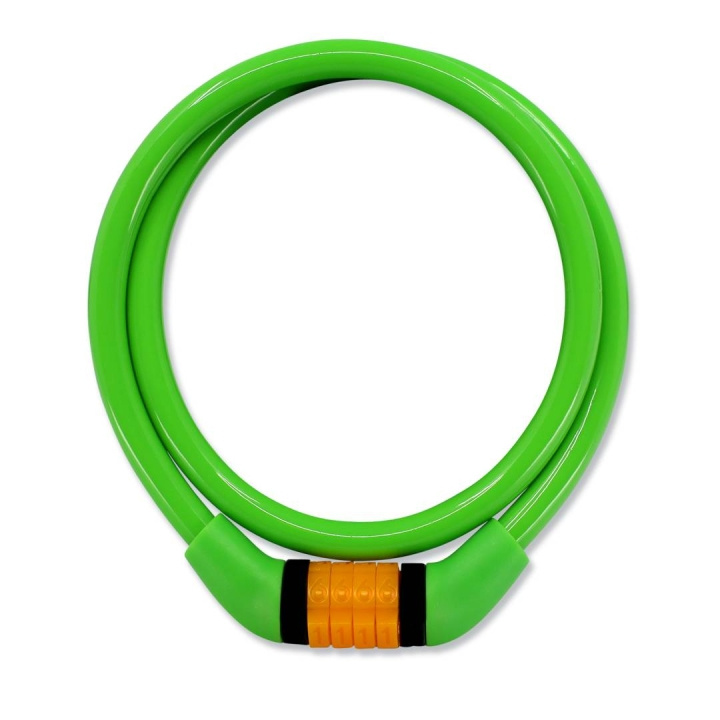 Crazy Safety Code Lock - Green (210104-10) in the group Sport, leisure & Hobby / Sports equipment / Bicycle accessories / Other bike accessories at TP E-commerce Nordic AB (C94272)