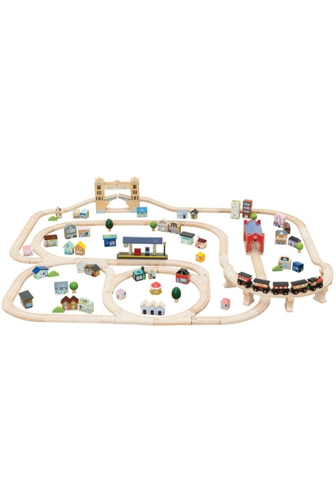 Le Toy Van London Train Set - (LTV701) in the group TOYS, KIDS & BABY PRODUCTS / Toys / Building toys / Toy blocks at TP E-commerce Nordic AB (C94281)