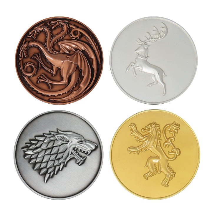 Fanatik Game of Thrones Limited Edition Sigil Medallion Collection in the group Sport, leisure & Hobby / Fun stuff / Collector\'s items at TP E-commerce Nordic AB (C94301)