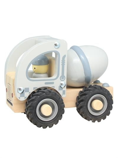 Magni Wooden cement truck with rubber wheels (5593) in the group TOYS, KIDS & BABY PRODUCTS / Toys / Toys at TP E-commerce Nordic AB (C94344)