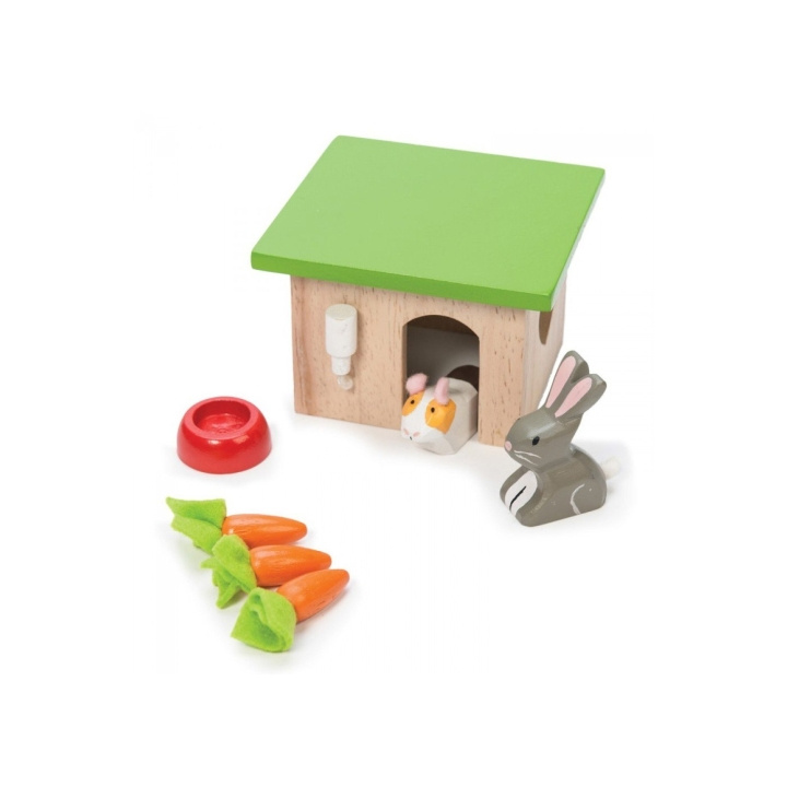 Le Toy Van Dollhouse Pet Set, Bunny and Guinea (LME045) in the group TOYS, KIDS & BABY PRODUCTS / Toys / Docks & Accessories at TP E-commerce Nordic AB (C94350)