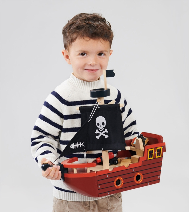 Mentari Pirate Ship - Fishbones - (MT7903) in the group TOYS, KIDS & BABY PRODUCTS / Toys / Play set at TP E-commerce Nordic AB (C94376)