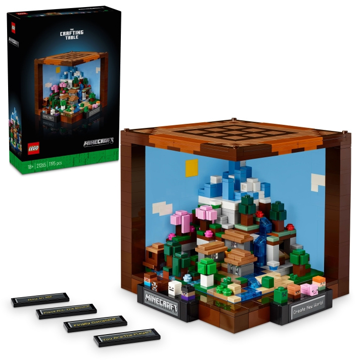 LEGO Minecraft - The Crafting Table (21265) in the group TOYS, KIDS & BABY PRODUCTS / Toys / Building toys / Lego at TP E-commerce Nordic AB (C94387)