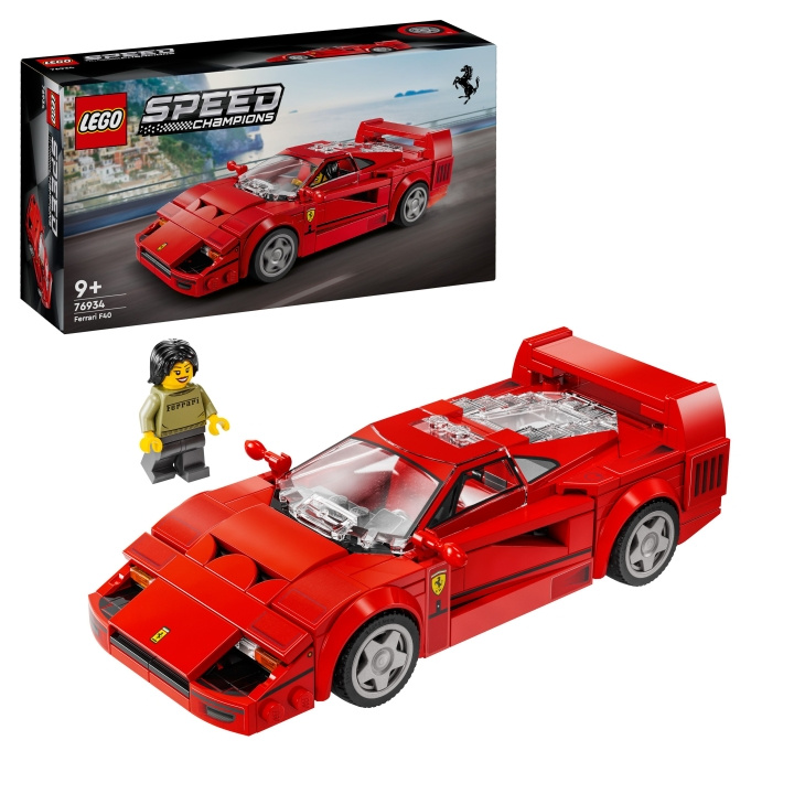 LEGO Speed Champions - Ferrari F40 Supercar (76934) in the group TOYS, KIDS & BABY PRODUCTS / Toys / Building toys / Lego at TP E-commerce Nordic AB (C94393)