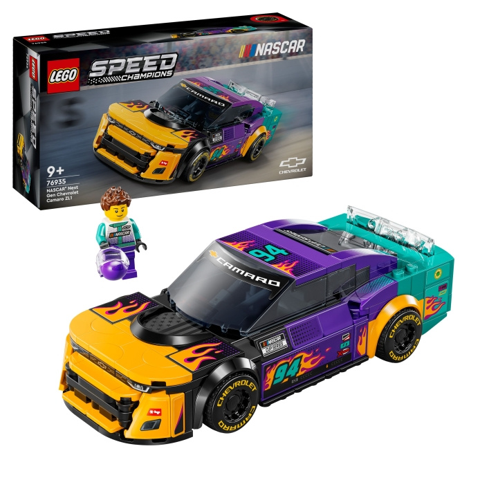 LEGO Speed Champions - NASCAR® Next Gen Chevrolet Camaro ZL1 (76935) in the group TOYS, KIDS & BABY PRODUCTS / Toys / Building toys / Lego at TP E-commerce Nordic AB (C94394)