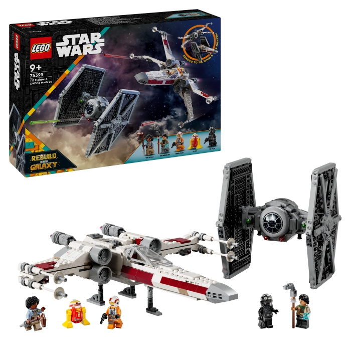 LEGO Star Wars TM - TIE Fighter & X-Wing Mash-up (75393) in the group TOYS, KIDS & BABY PRODUCTS / Toys / Building toys / Lego at TP E-commerce Nordic AB (C94395)