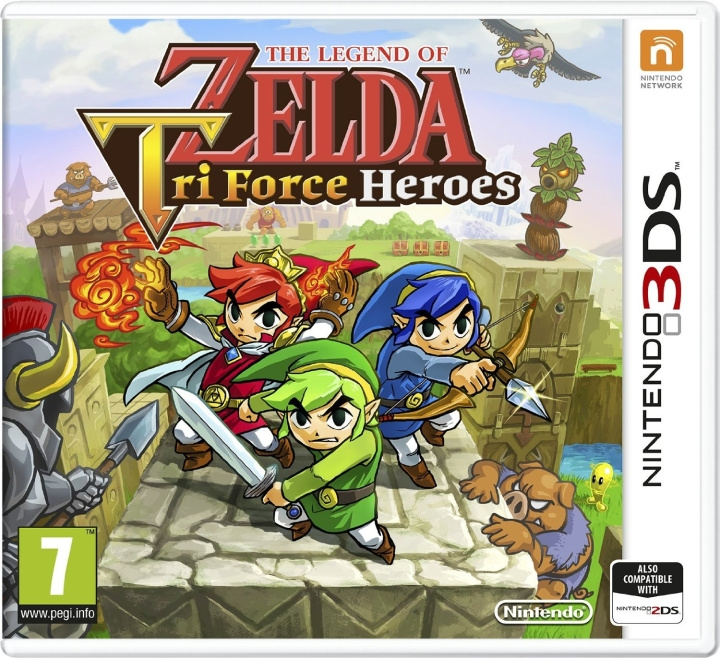 Nintendo The Legend of Zelda: Tri Force Heroes (3DS) in the group HOME ELECTRONICS / Game consoles & Accessories / Nintendo 3DS at TP E-commerce Nordic AB (C94411)