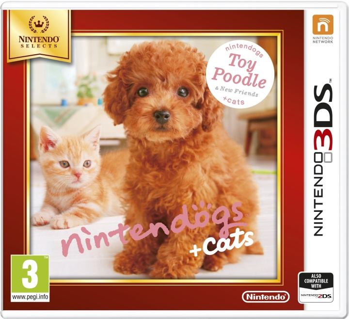 Nintendogs and Cats 3D: Toy Poodle (3DS) in the group HOME ELECTRONICS / Game consoles & Accessories / Nintendo 3DS at TP E-commerce Nordic AB (C94420)