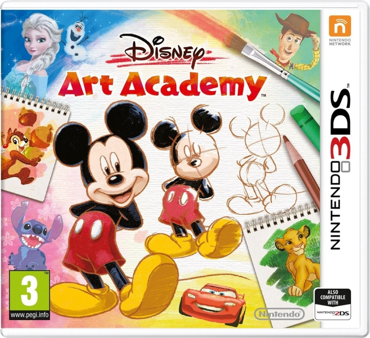 Nintendo Disney Art Academy (3DS) in the group HOME ELECTRONICS / Game consoles & Accessories / Nintendo 3DS at TP E-commerce Nordic AB (C94425)