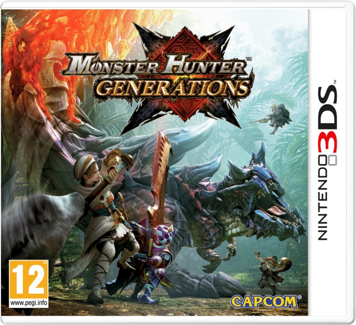 Capcom Monster Hunter: Generations (3DS) in the group HOME ELECTRONICS / Game consoles & Accessories / Nintendo 3DS at TP E-commerce Nordic AB (C94426)