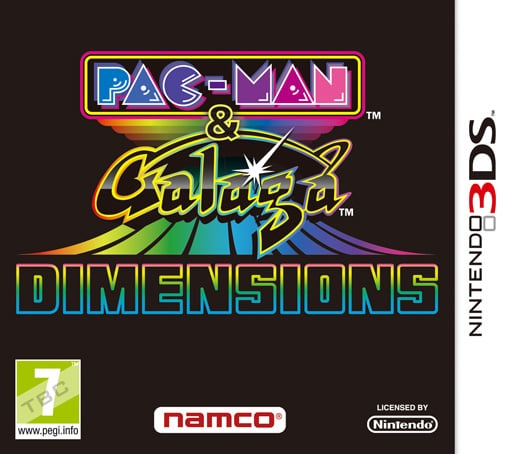 Namco Bandai Pac-Man & Galaga Dimensions (3DS) in the group HOME ELECTRONICS / Game consoles & Accessories / Nintendo 3DS at TP E-commerce Nordic AB (C94434)