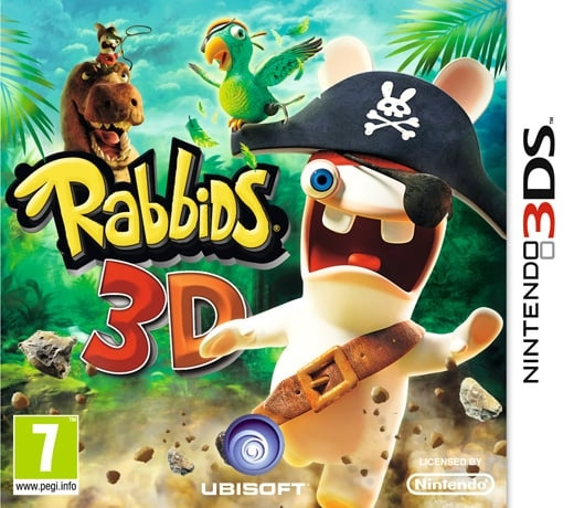 Ubisoft Rabbids 3D (3DS) in the group HOME ELECTRONICS / Game consoles & Accessories / Nintendo 3DS at TP E-commerce Nordic AB (C94436)