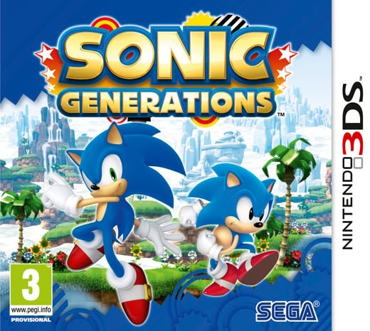 Sega Sonic Generations (3DS) in the group HOME ELECTRONICS / Game consoles & Accessories / Nintendo 3DS at TP E-commerce Nordic AB (C94439)