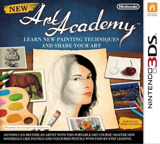 Nintendo New Art Academy (3DS) in the group HOME ELECTRONICS / Game consoles & Accessories / Nintendo 3DS at TP E-commerce Nordic AB (C94444)