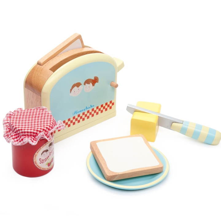 Le Toy Van Honeybake Toaster Set (LTV287) in the group TOYS, KIDS & BABY PRODUCTS / Toys / Play set at TP E-commerce Nordic AB (C94447)