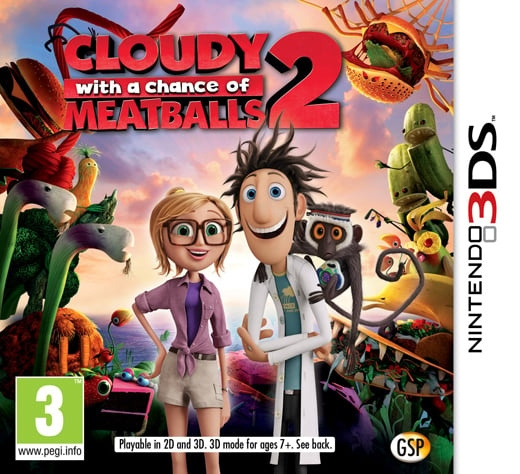 Cloudy with a Chance of Meatballs 2 (3DS) in the group HOME ELECTRONICS / Game consoles & Accessories / Nintendo 3DS at TP E-commerce Nordic AB (C94458)