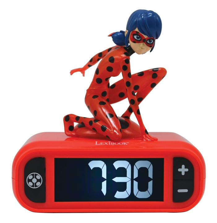 Lexibook Miraculous Light Character Radio Alarm Clock (RL800MI) in the group HOME, HOUSEHOLD & GARDEN / Watches & Counters / Alarmclocks at TP E-commerce Nordic AB (C94465)