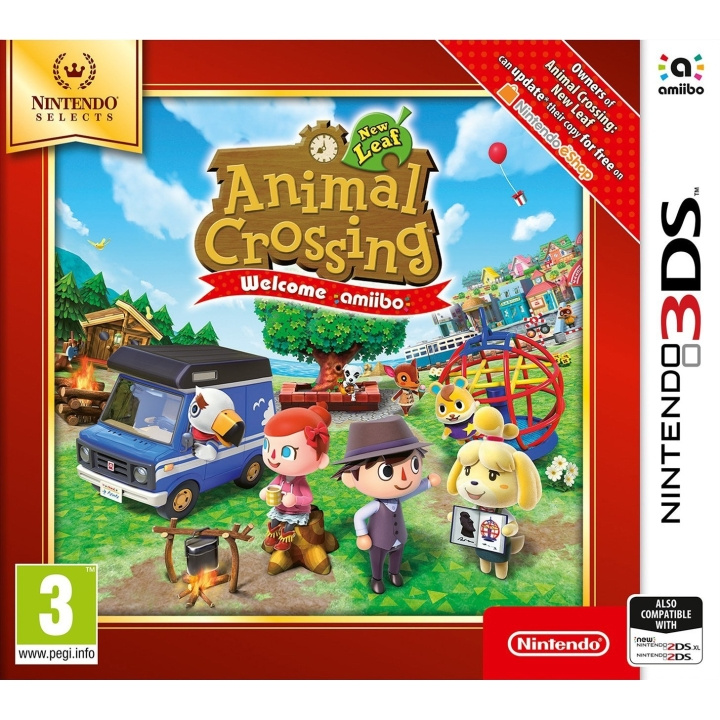 Amiibo Animal Crossing: New Leaf - Welcome Amiibo (3DS) in the group HOME ELECTRONICS / Game consoles & Accessories / Nintendo 3DS at TP E-commerce Nordic AB (C94479)