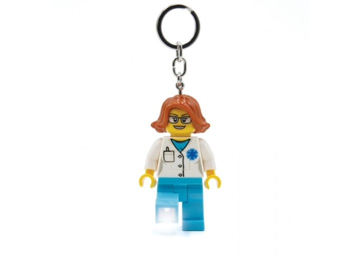 LEGO LED - Keychain w/LED - Female Doctor (4006036-LGL-KE185H) in the group Sport, leisure & Hobby / Accessories / Other accessories at TP E-commerce Nordic AB (C94488)