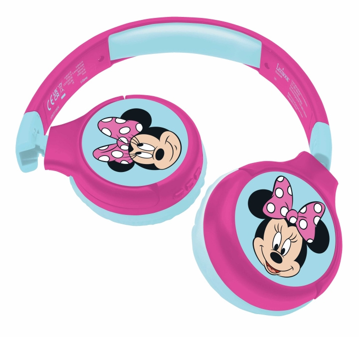 Lexibook Disney Minnie Mouse - 2 in 1 Foldable Headphones (HPBT010MN) in the group HOME ELECTRONICS / Audio & Picture / Headphones & Accessories / Headphones at TP E-commerce Nordic AB (C94528)