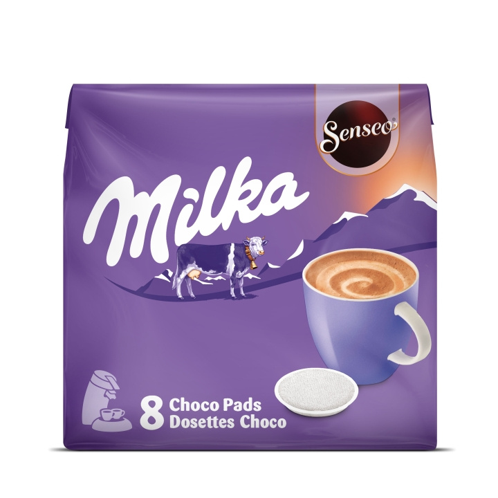 Senseo ® Coffee Pads - Milka - 8 pcs in the group HOME, HOUSEHOLD & GARDEN / Household appliances / Coffee makers and accessories / Coffee capsules at TP E-commerce Nordic AB (C94566)