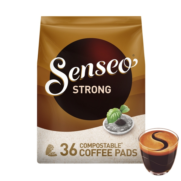 Senseo ® Coffee Pads - Strong - 36 pcs in the group HOME, HOUSEHOLD & GARDEN / Household appliances / Coffee makers and accessories / Coffee capsules at TP E-commerce Nordic AB (C94571)