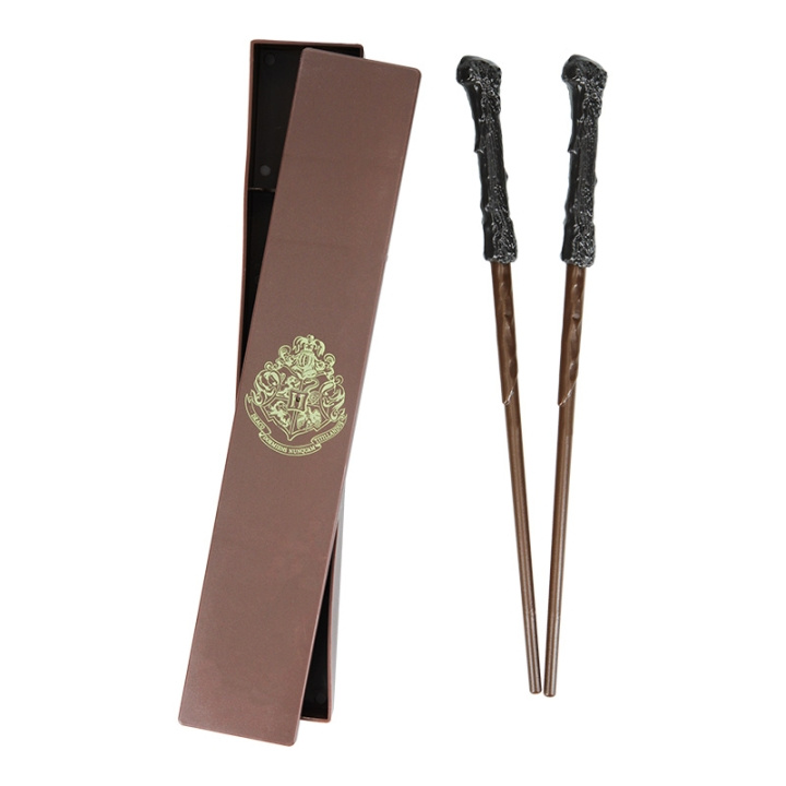 Harry Potter Wand Chopsticks in Box in the group Sport, leisure & Hobby / Fun stuff / Collector\'s items at TP E-commerce Nordic AB (C94583)