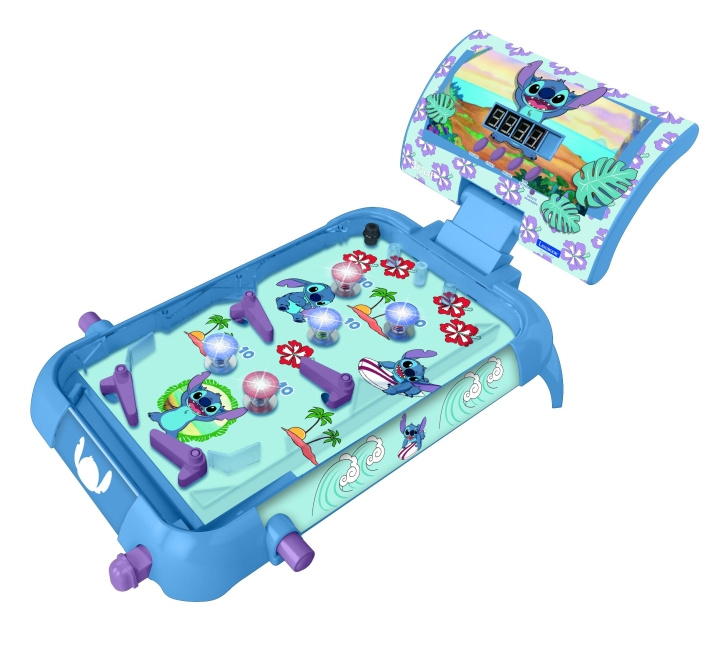 Lexibook Stitch Electronic Pinball with lights & sounds (JG610D) in the group TOYS, KIDS & BABY PRODUCTS / Games / Children\'s games at TP E-commerce Nordic AB (C94602)