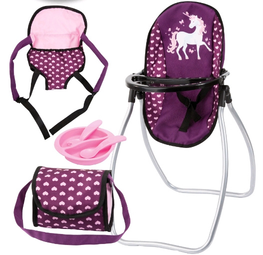 Bayer Dolls Accessories Set - Plum (63637AB) in the group TOYS, KIDS & BABY PRODUCTS / Toys / Docks & Accessories at TP E-commerce Nordic AB (C94608)