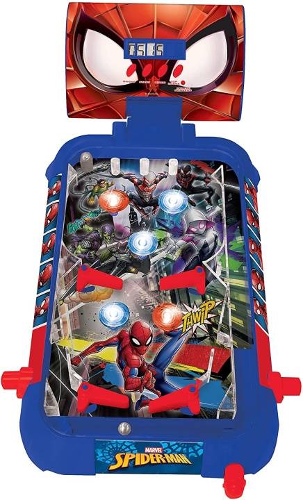 Lexibook Spider-Man - Electronic Pinball (JG610SP) in the group TOYS, KIDS & BABY PRODUCTS / Games / Children\'s games at TP E-commerce Nordic AB (C94643)