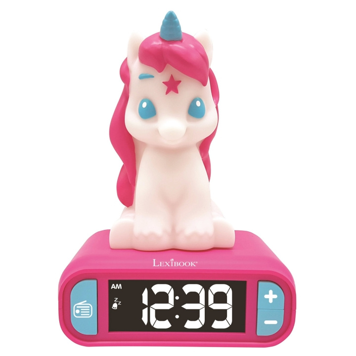 Lexibook Unicorn Alarm Clock w. Night Light (RL800UNI) in the group HOME, HOUSEHOLD & GARDEN / Watches & Counters / Alarmclocks at TP E-commerce Nordic AB (C94644)